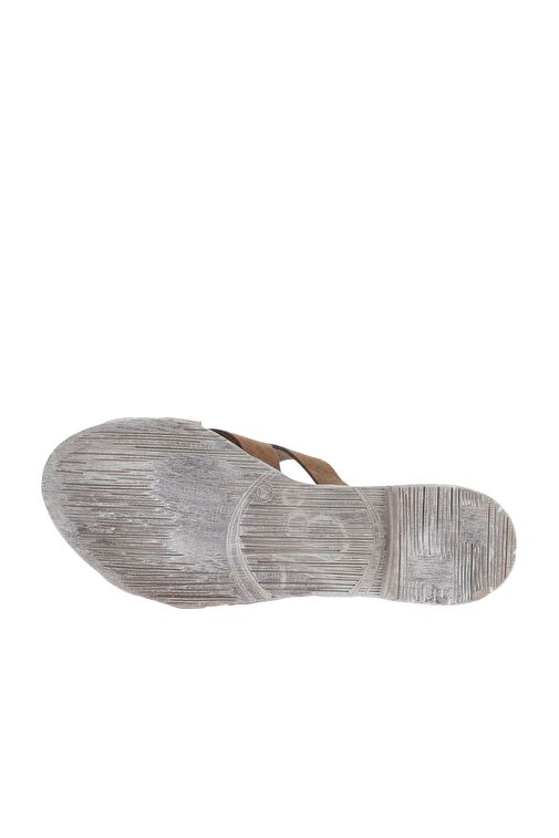 Bueno Shoes Pudra Taba Alf Süet Kadın Düz Terlik 01wa3014 - Görsel 6