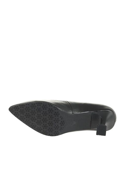 Bueno Shoes Siyah Deri Kadın Topuklu Ayakkabı 01wa1401 - Görsel 6