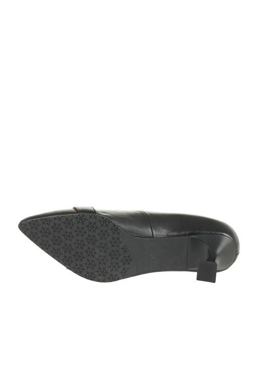 Bueno Shoes Siyah Deri Kadın Topuklu Ayakkabı 01wa1305 - Görsel 6