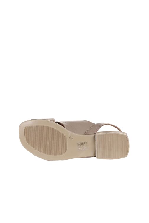 Bueno Shoes Gri Deri Kadın Sandalet 01wq5618 - Görsel 6