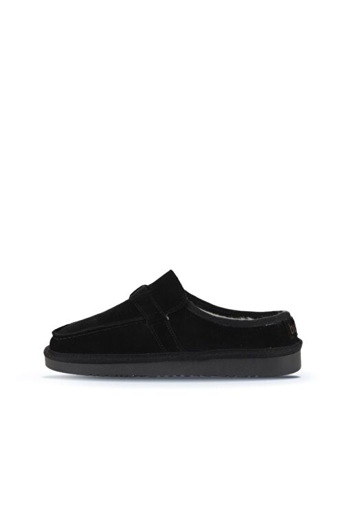 Bueno Shoes Siyah Süet Kadın Düz Terlik 05wt104 - Görsel 4