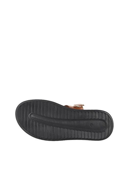 Bueno Shoes Taba Deri Erkek Sandalet 25ms2236 - Görsel 6
