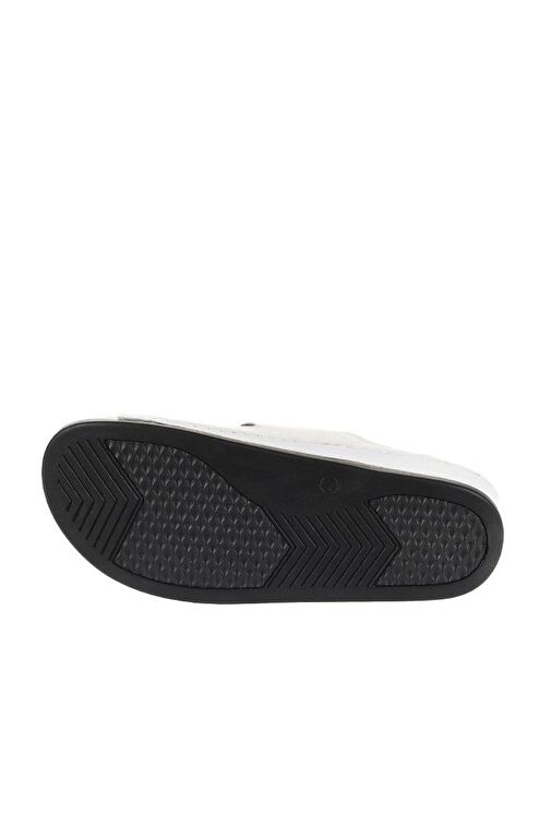 Bueno Shoes Beyaz Deri Erkek Düz Terlik 25mt2360 - Görsel 6