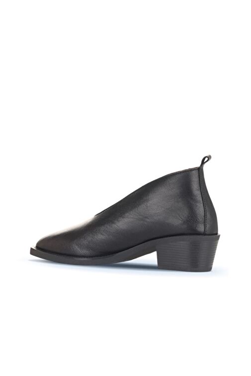 Bueno Shoes Siyah Deri Kadın Topuklu Bot 01wd4004 - Görsel 5