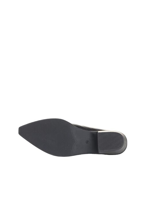 Bueno Shoes Siyah Deri Kadın Topuklu Bot 01wd4004 - Görsel 6