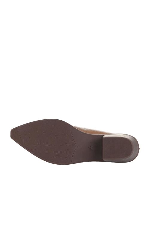 Bueno Shoes Kahverengi Deri Kadın Topuklu Bot 01wd4004 - Görsel 6