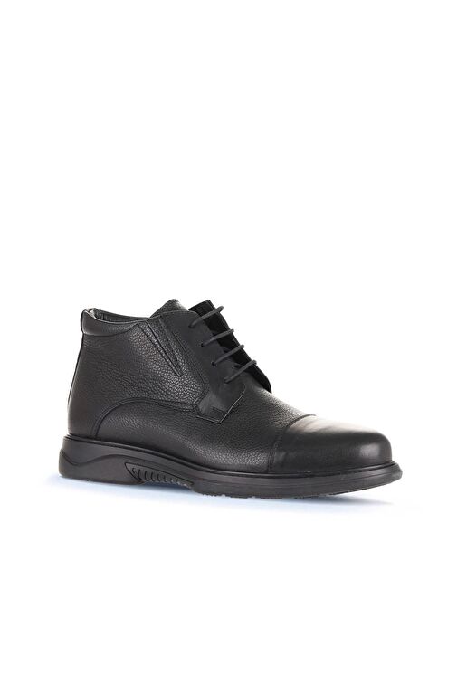 Bueno Shoes Siyah Atlas-flotter Deri Erkek Bot 07mb24542087 - Görsel 3
