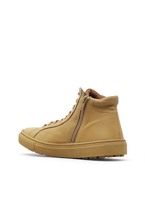 Bueno Shoes Tarçın Deri Kadın Düz Bot 01wz7700 - Görsel 5