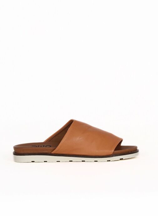 Bueno Shoes Taba Deri Kadın Düz Terlik 01wl0503 - Görsel 2