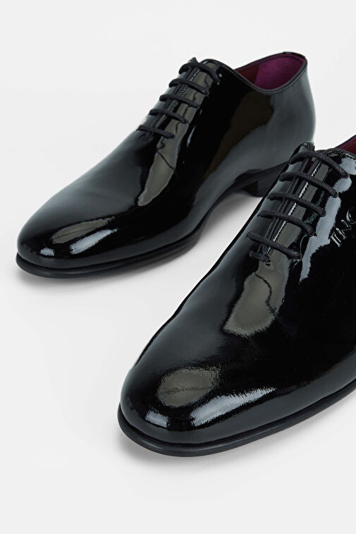 Tamer Tanca Siyah Erkek Rugan Klasik Ayakkabı 708 1501 MC ERK AYK SK19-20 - Görsel 4