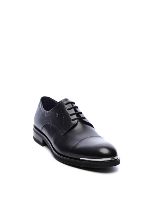 Tamer Tanca Siyah Erkek Deri Klasik Ayakkabı 383 4279 ERK AYK SK 20/21 - Görsel 3