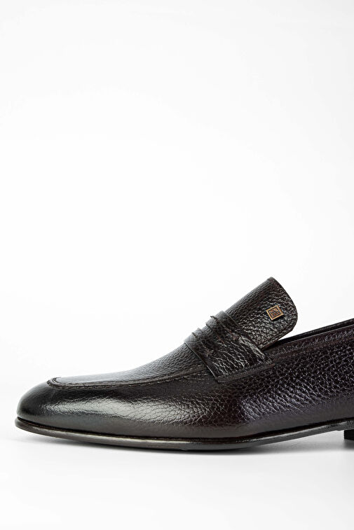 Tamer Tanca Siyah Erkek Deri Loafer 204 6059K ERK AYK Y21 - Görsel 4