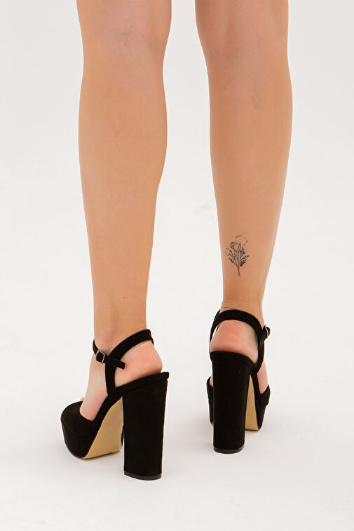 Tamer Tanca Kırmızı Kadın Topuklu Ayakkabı 539 1980 BN AYK Y21 - Görsel 3