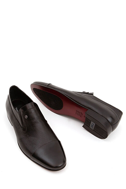 Tamer Tanca Siyah Erkek Deri Loafer 221 20472K ERK AYK SK21-22 - Görsel 2