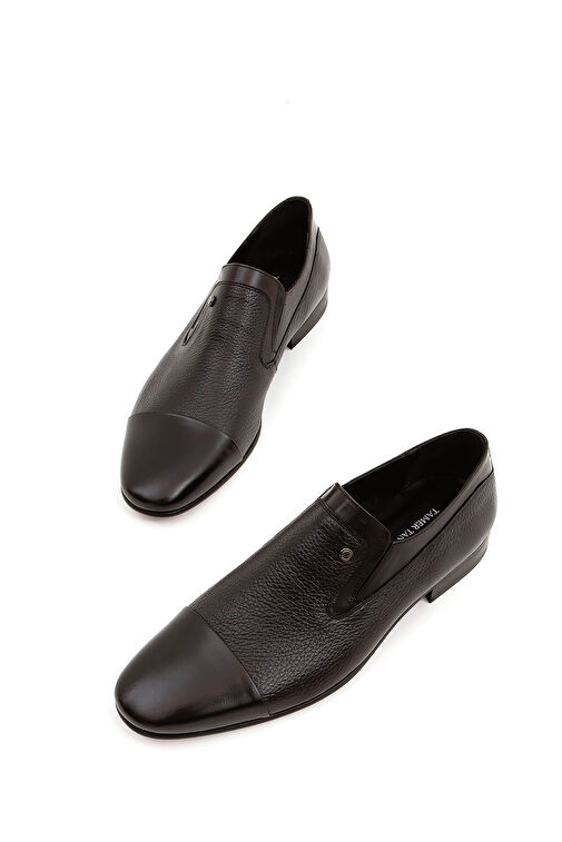 Tamer Tanca Siyah Erkek Deri Loafer 221 20472K ERK AYK SK21-22 - Görsel 3