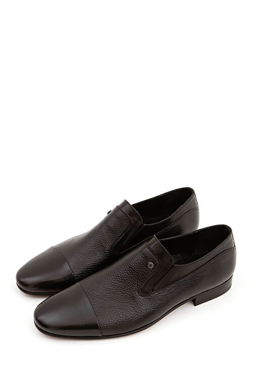 Tamer Tanca Siyah Erkek Deri Loafer 221 20472K ERK AYK SK21-22 - Görsel 5