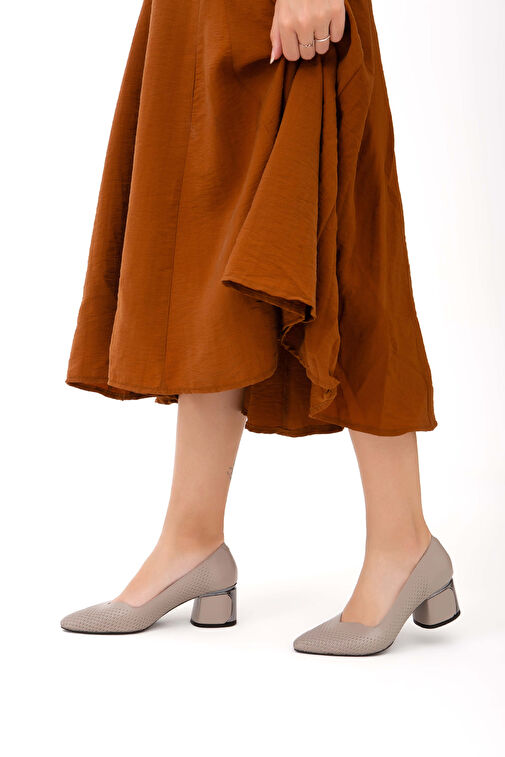 Tamer Tanca Vizon Kadın Deri Klasik Ayakkabı 775 1294 BYN AYK SK21-22 - Görsel 3