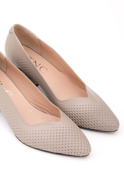 Tamer Tanca Vizon Kadın Deri Klasik Ayakkabı 775 1294 BYN AYK SK21-22 - Görsel 8