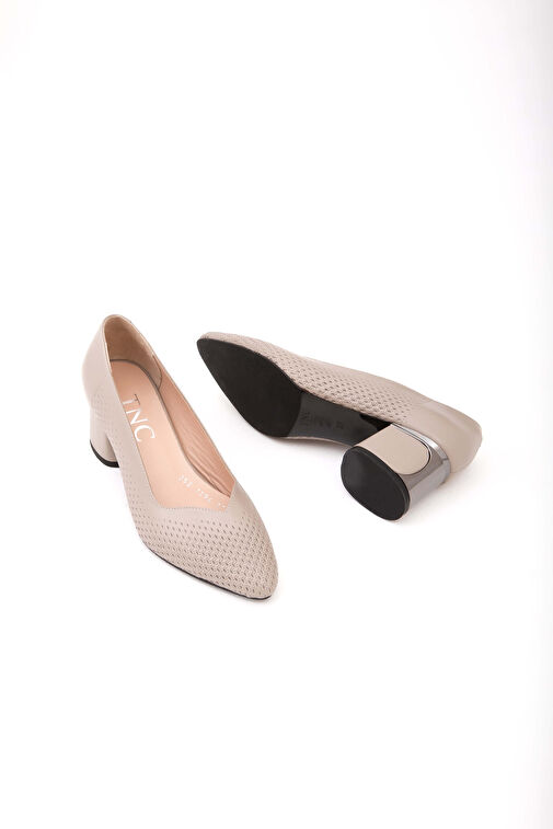 Tamer Tanca Vizon Kadın Deri Klasik Ayakkabı 775 1294 BYN AYK SK21-22 - Görsel 9