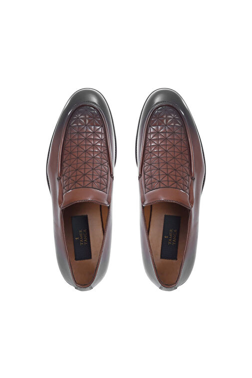 Tamer Tanca Erkek Hakiki Deri Taba Klasik Ayakkabı - Görsel 5