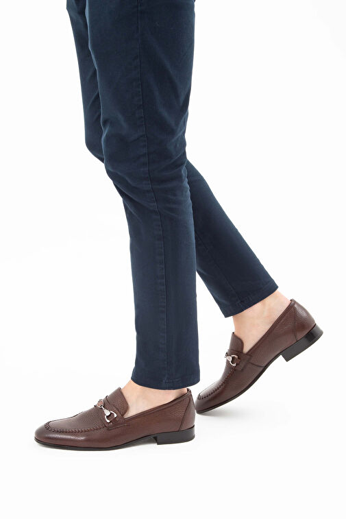 Tamer Tanca Siyah Erkek Deri Loafer 537 3050 ERK AYK SK21-22 - Görsel 2