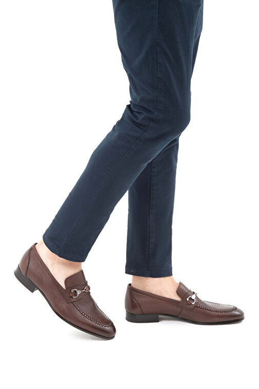 Tamer Tanca Siyah Erkek Deri Loafer 537 3050 ERK AYK SK21-22 - Görsel 3