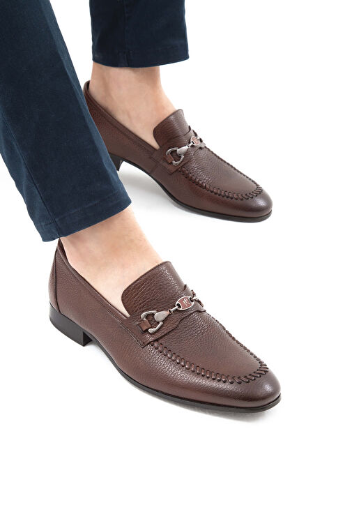 Tamer Tanca Siyah Erkek Deri Loafer 537 3050 ERK AYK SK21-22 - Görsel 5