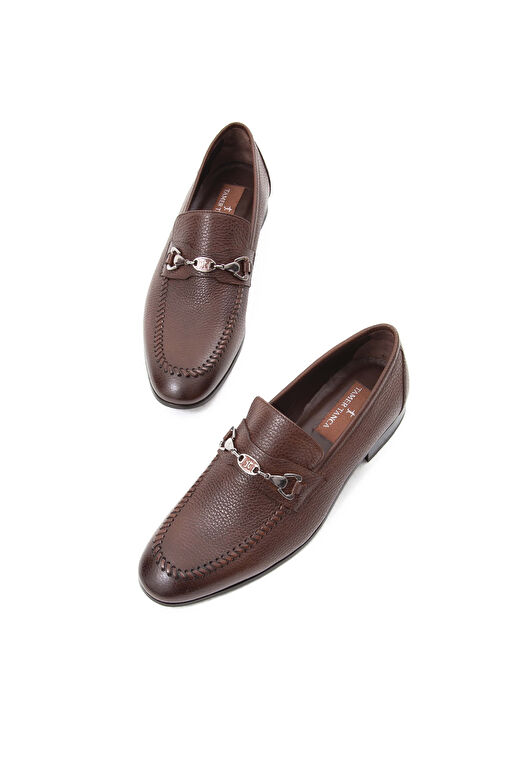 Tamer Tanca Siyah Erkek Deri Loafer 537 3050 ERK AYK SK21-22 - Görsel 6