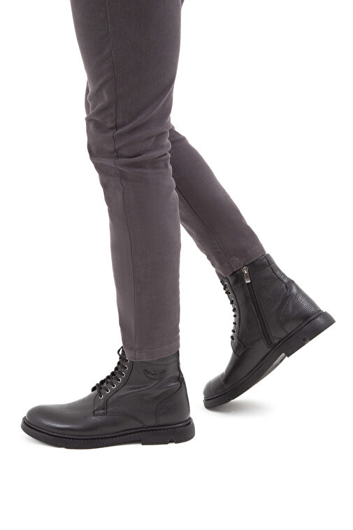 Tamer Tanca Kahverengi Erkek Deri Bot 818 528 ERK BOT SK21-22 - Görsel 2