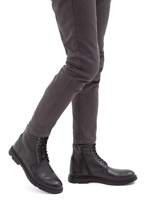 Tamer Tanca Kahverengi Erkek Deri Bot 818 528 ERK BOT SK21-22 - Görsel 3