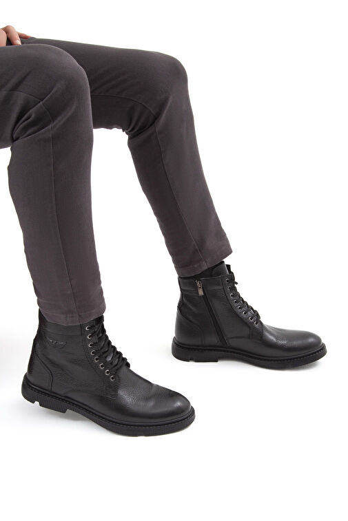 Tamer Tanca Kahverengi Erkek Deri Bot 818 528 ERK BOT SK21-22 - Görsel 4