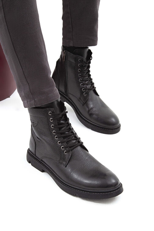 Tamer Tanca Kahverengi Erkek Deri Bot 818 528 ERK BOT SK21-22 - Görsel 5