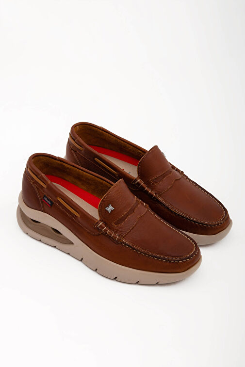 CALLAGHAN Erkek Hakiki Deri Kahverengi Casual Ayakkabı - Görsel 5