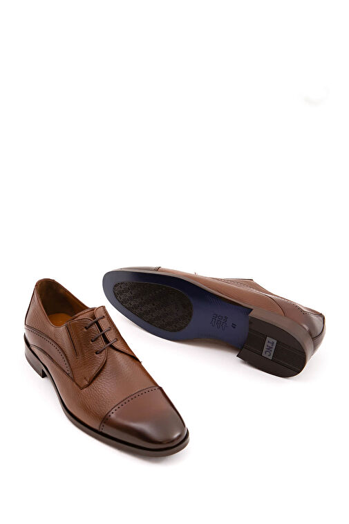 Tamer Tanca Erkek Hakiki Deri Taba Bufalo Klasik Ayakkabı - Görsel 2