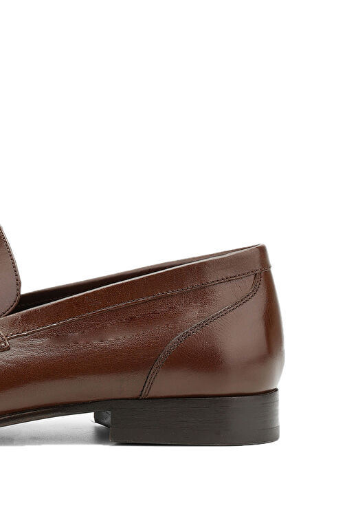 Tamer Tanca Erkek Hakiki Deri Taba Bufalo Klasik Ayakkabı - Görsel 7