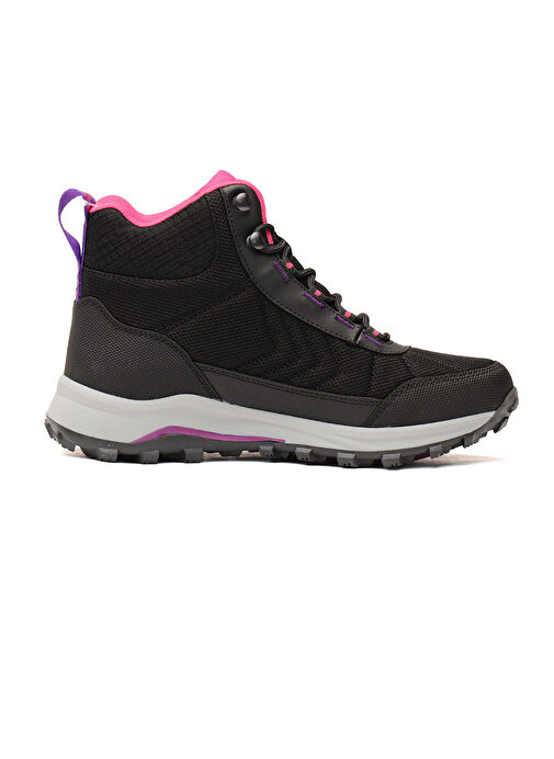 Hummel 900407-1033 HML LEMOS HIGH Siyah - Pembe Kadın Outdoor Ayakkabı - Görsel 3