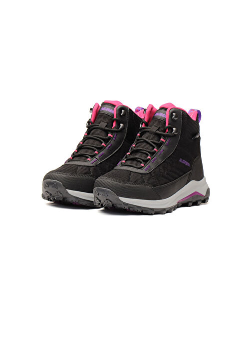 Hummel 900407-1033 HML LEMOS HIGH Siyah - Pembe Kadın Outdoor Ayakkabı - Görsel 5