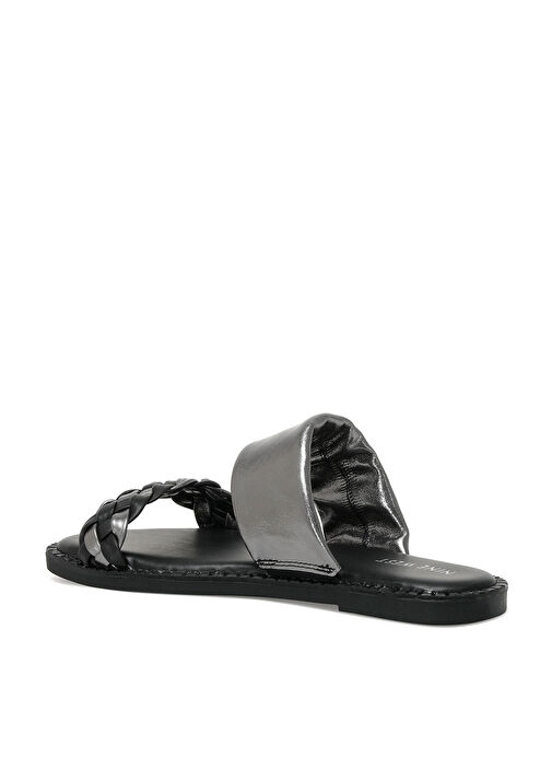 Nine West Nine West GUNNIS 2FX Siyah Kadın Düz Terlik Sandalet & Terlik | Boyner Siyah - 4. görsel