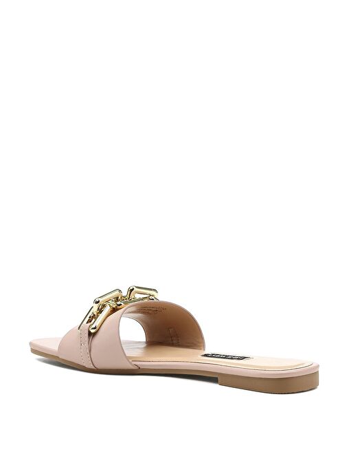 Nine West Nine West Bej GUMMA 2FX Krem Kadın Düz Terlik Sandalet & Terlik | Boyner Bej - 4. görsel