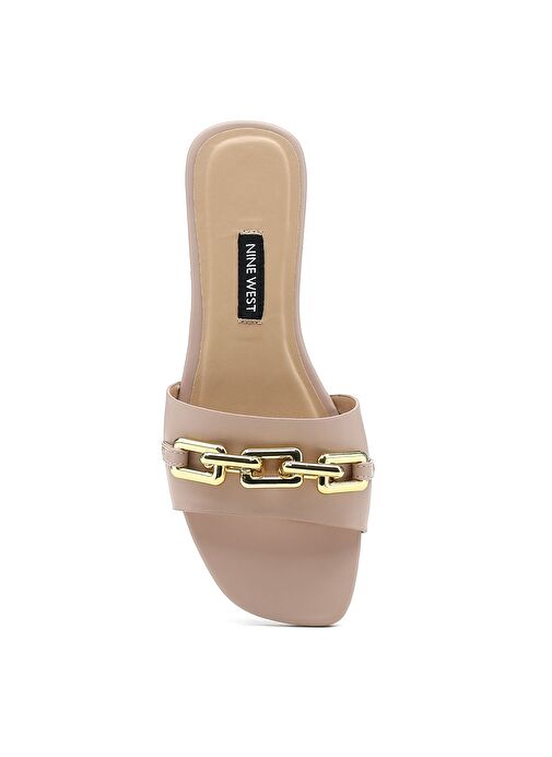 Nine West Nine West Bej GUMMA 2FX Krem Kadın Düz Terlik Sandalet & Terlik | Boyner Bej - 7. görsel