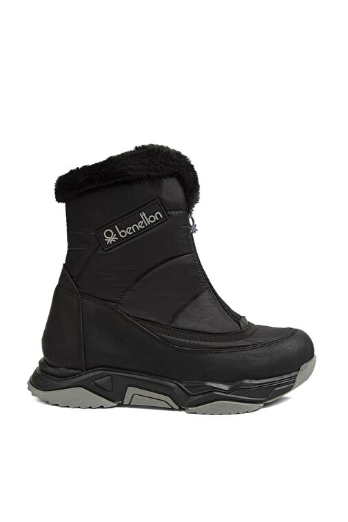 Benetton® | BN-30393 - 3256 Siyah - Kadın Bot - Görsel 2