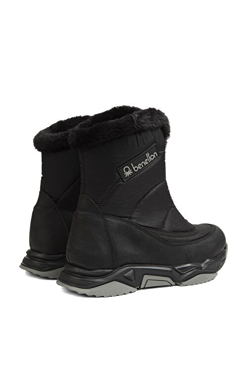 Benetton® | BN-30393 - 3256 Siyah - Kadın Bot - Görsel 4