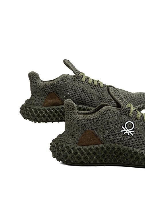 Benetton® | BN-30008 - 3482 Haki - Erkek Spor Ayakkabı - Görsel 5
