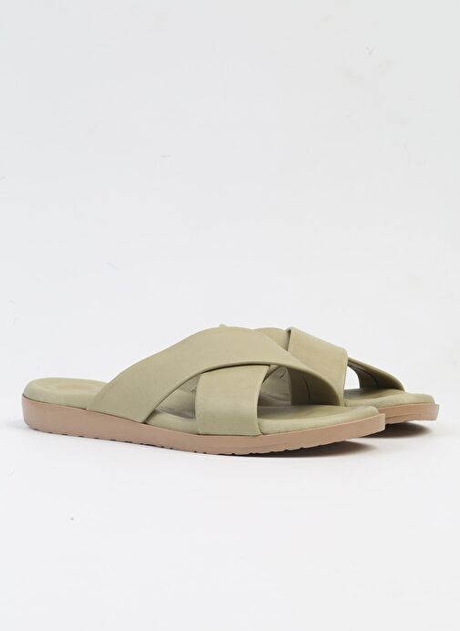 Pierre Cardin® | PC-7106 - 2162 Yesil-Kadın Terlik - Görsel 3