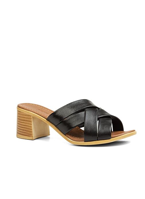 Pierre Cardin® | PC-7108 - 2162 Siyah - Kadın Terlik - Görsel 3