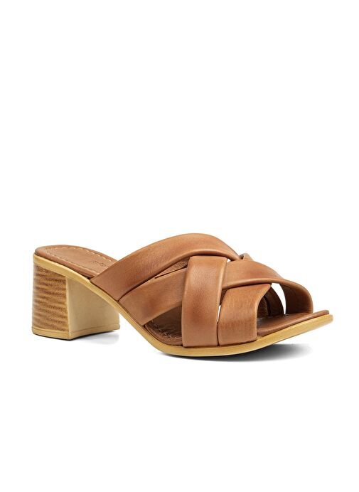 Pierre Cardin® | PC-7108 - 2162 Taba - Kadın Terlik - Görsel 3