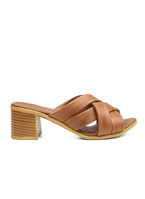 Pierre Cardin® | PC-7108 - 2162 Taba - Kadın Terlik - Görsel 2