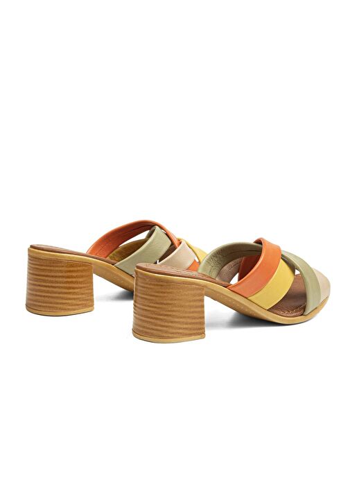 Pierre Cardin® | PC-7108 - 2162 Multi Color - Kadın Terlik - Görsel 4