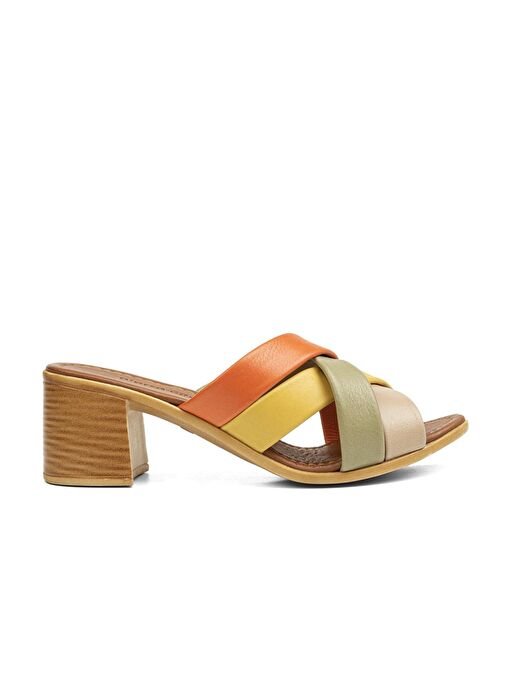 Pierre Cardin® | PC-7108 - 2162 Multi Color - Kadın Terlik - Görsel 2