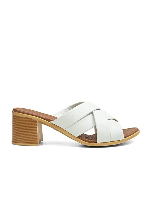 Pierre Cardin® | PC-7108 - 2162 Beyaz - Kadın Terlik - Görsel 2